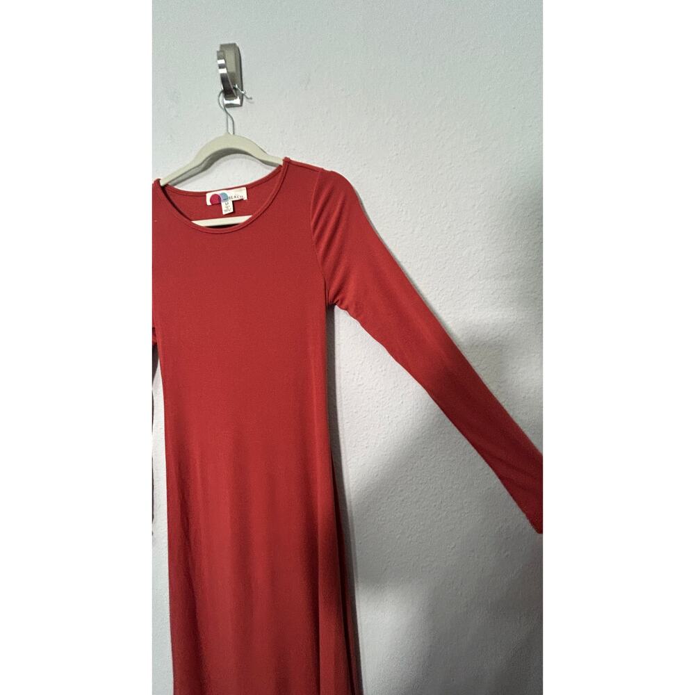 NEW Free People Aubre Open-Back Essential Maxi Chili Oil Terracotta Color Size S - Picture 6 of 9